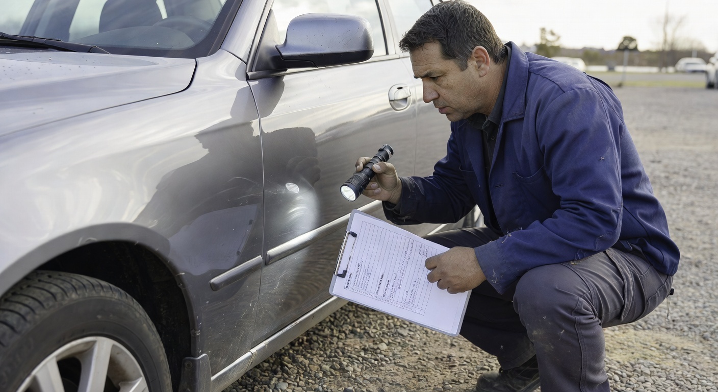 Vehicle reconditioned label shown on a Carfax report