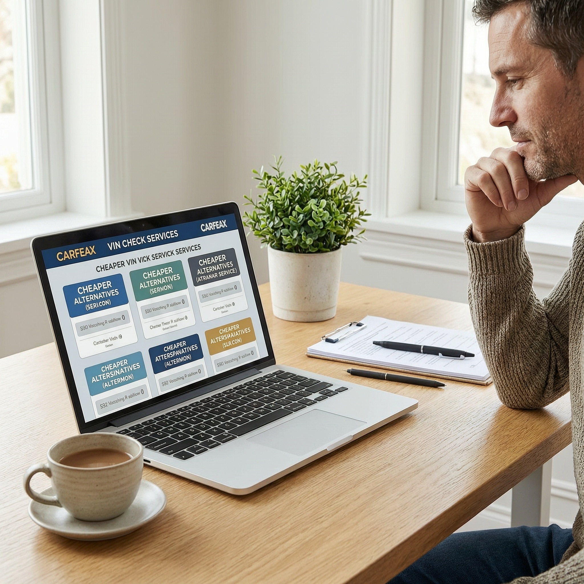 Comparing Carfax with cheaper VIN check alternatives