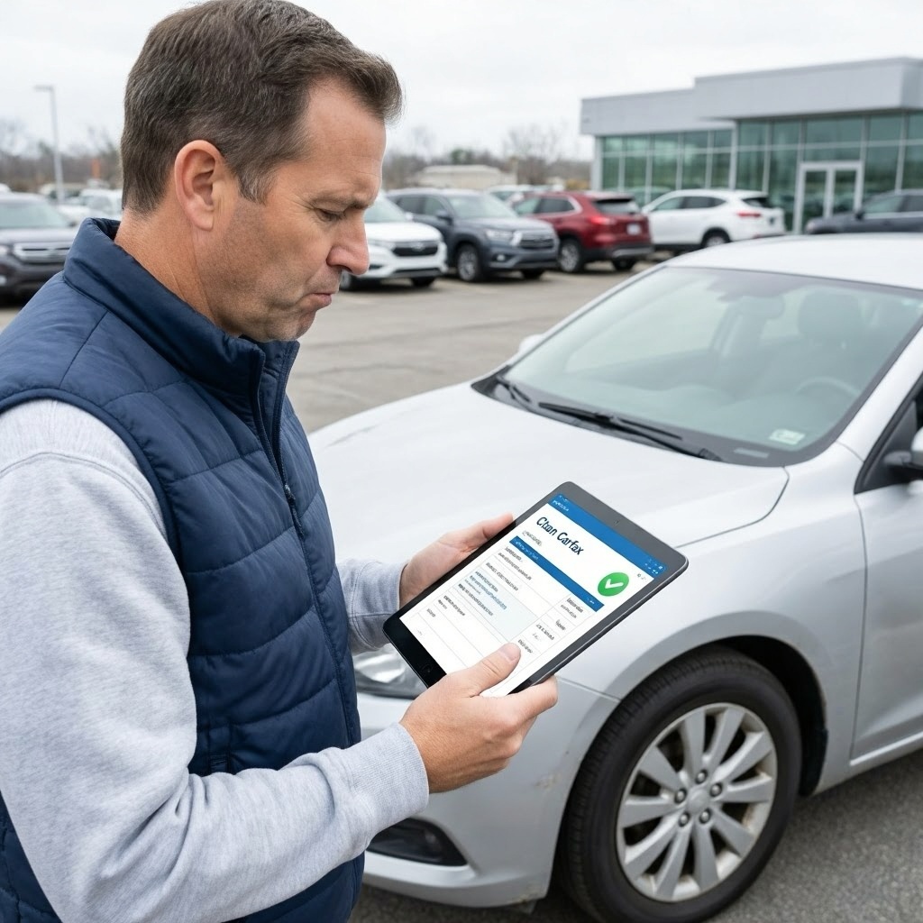 Buyer wondering if a clean Carfax report can really be trusted