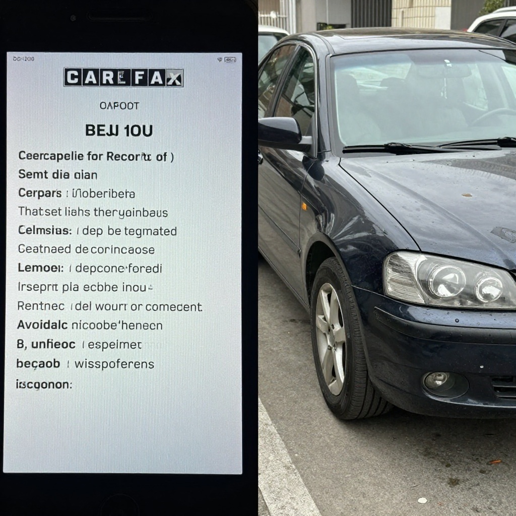 Difference between Carfax data and real vehicle condition