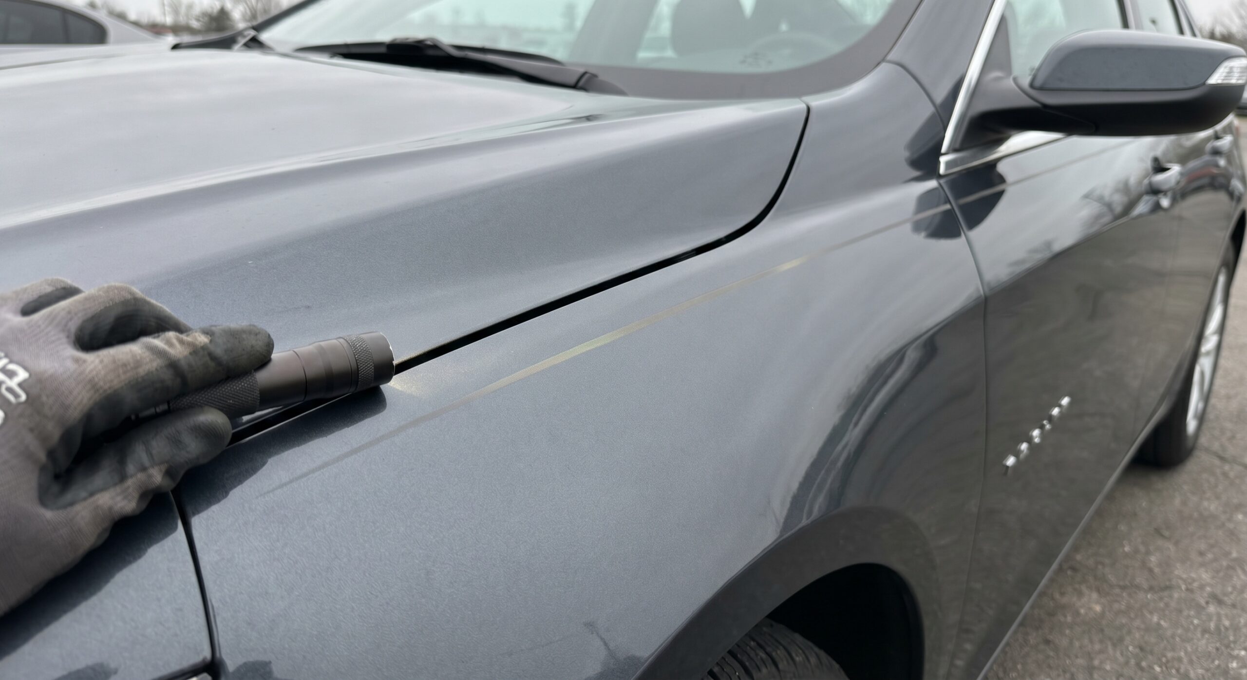 Hidden car damage not shown on a clean Carfax report