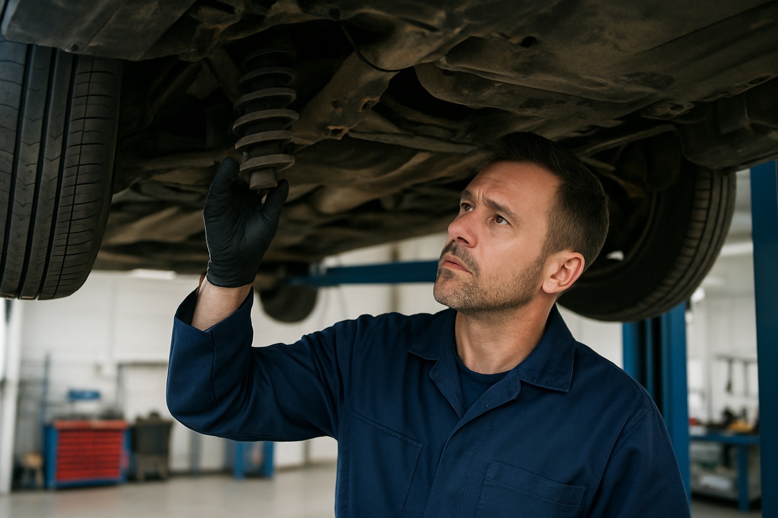 Professional pre purchase inspection for a reconditioned used car