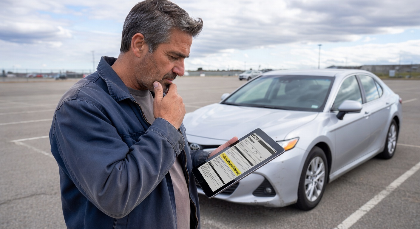 Car reconditioning process including detailing and minor repairs