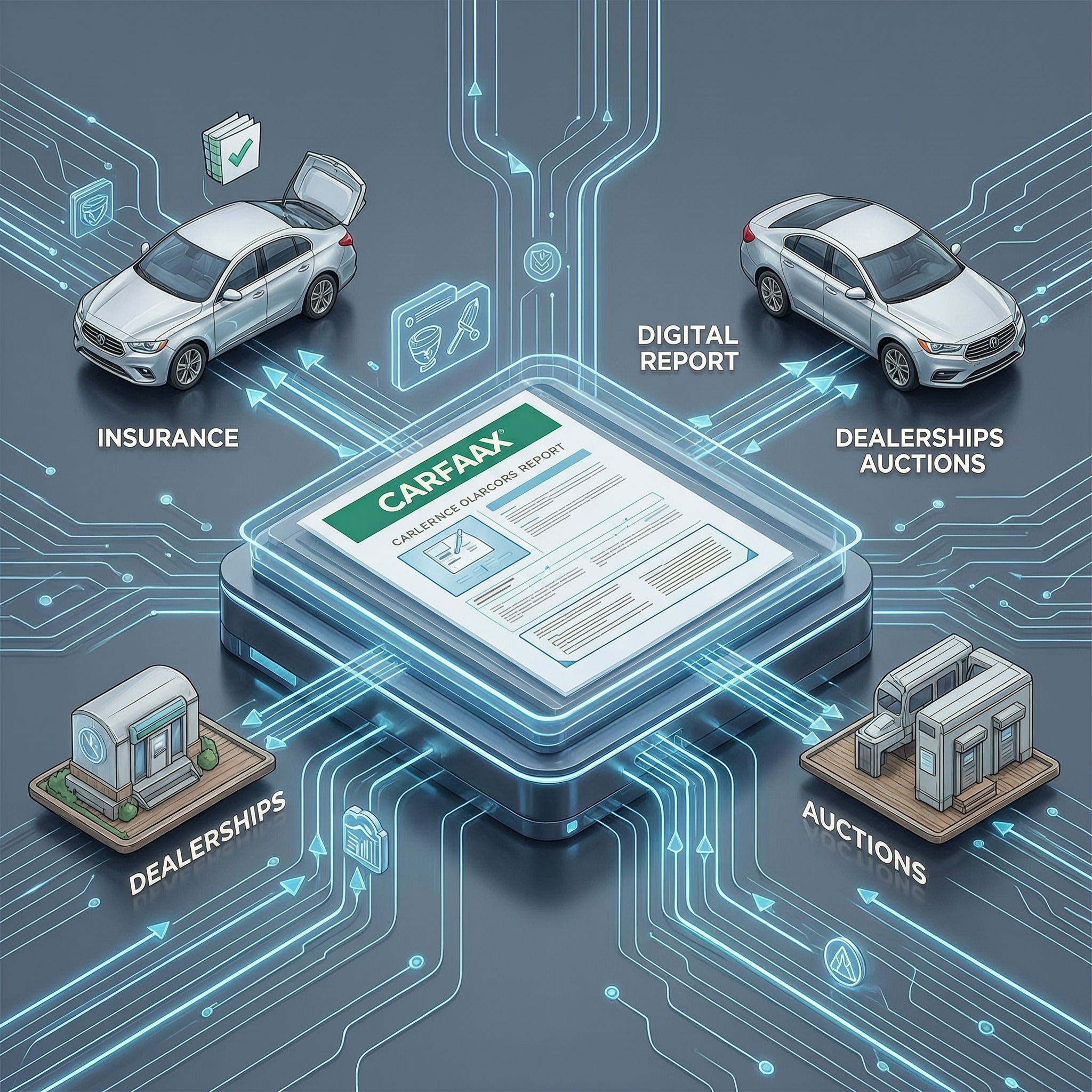 Data sources behind Carfax vehicle history reports